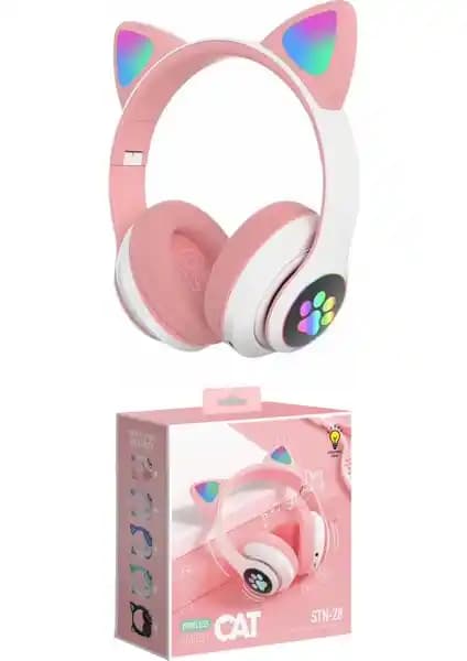 Çocuklar ve Gençler İçin RGB Işıklı Kedi Temalı Bluetooth Kulaklık Karşılaştırması