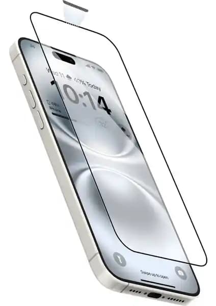 iPhone 14 Pro Max için Fibaks Tam Ekran Koruyucu Cam ve Pirok Store Silikon Kılıf Karşılaştırması