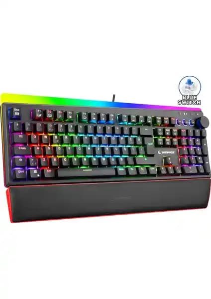 Rampage KB-R97 X-Tracer Mekanik RGB ve Rampage Plower K60 Mini Karşılaştırması
