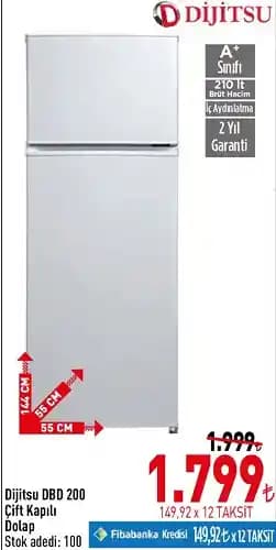 Dijitsu Buzdolapları: Çeşitli Modeller ve Özelliklerle Geniş Kullanım Alanları