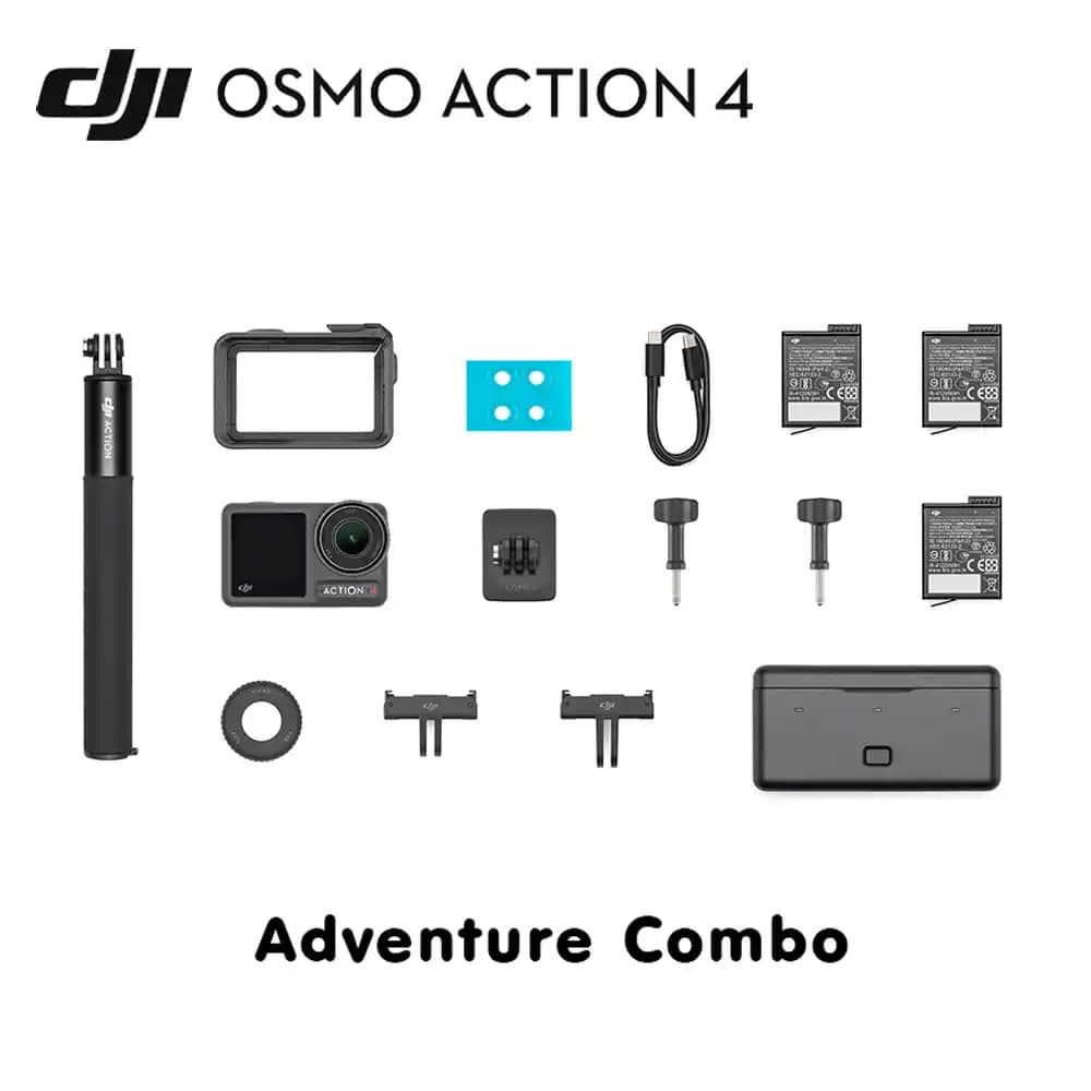 DJI Osmo Action 4 Macera Seti: Yüksek Kalite ve Dayanıklılık Sunan Aksiyon Kamerası