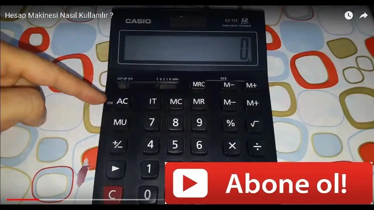 Elektronik Hesap Makinesi Ayarlarının Önemi ve Kullanım İpuçları