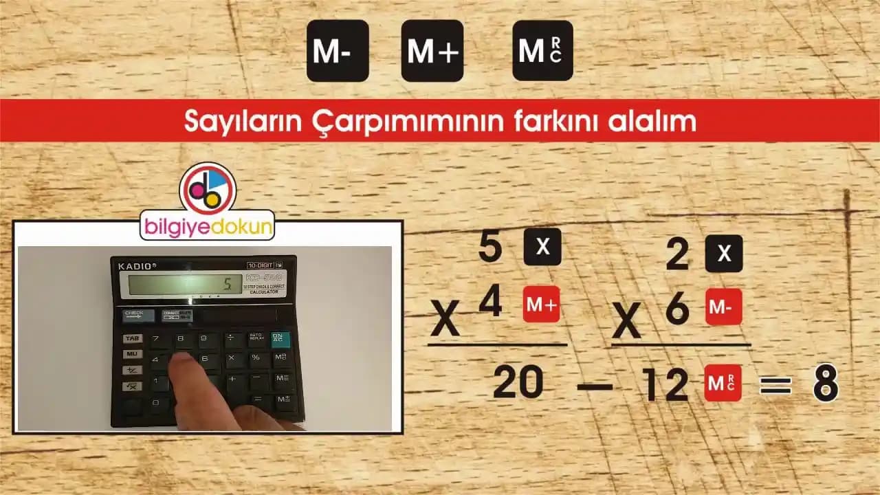 Elektronik Hesap Makinesi Tuşlarının Tasarımı ve İşlevleri Üzerine Detaylı Analiz