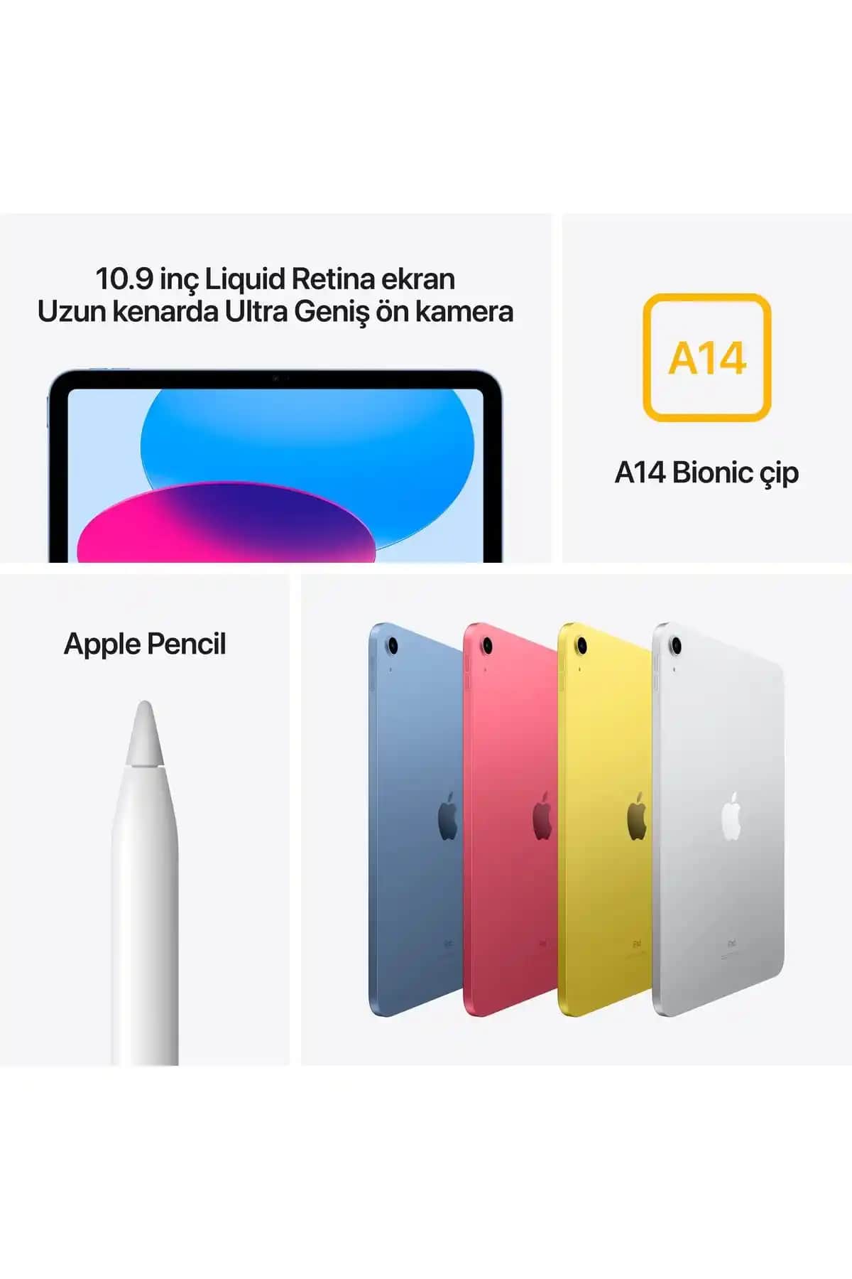iPad 10. Nesil Mavi: Modern Tasarım ve Güçlü Teknolojinin Buluşması