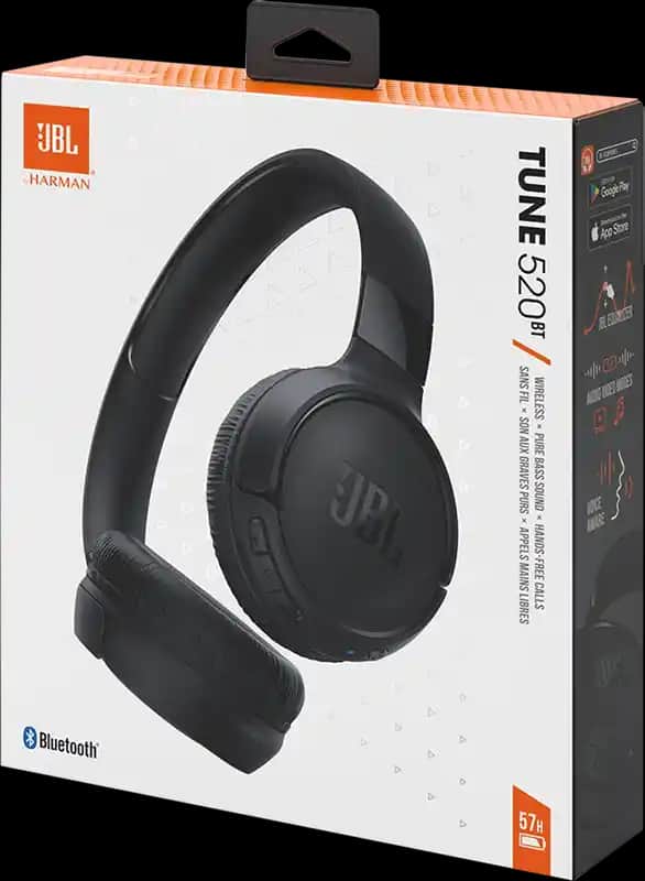 JBL BT 520 Kablosuz Kulaklık: Uzun Pil Ömrü ve Gelişmiş Ses Kalitesiyle Günlük Kullanım İçin Ideal