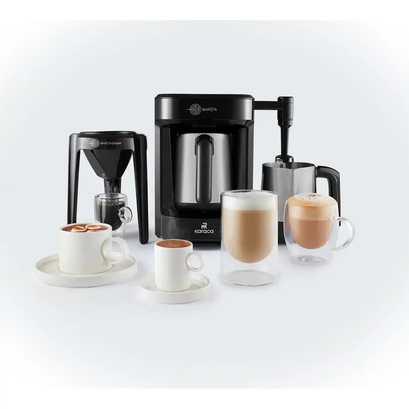 Karaca Hatır Barista ile Evde Profesyonel Kahve Deneyimi Sunan Çok Fonksiyonlu Kahve Makinesi