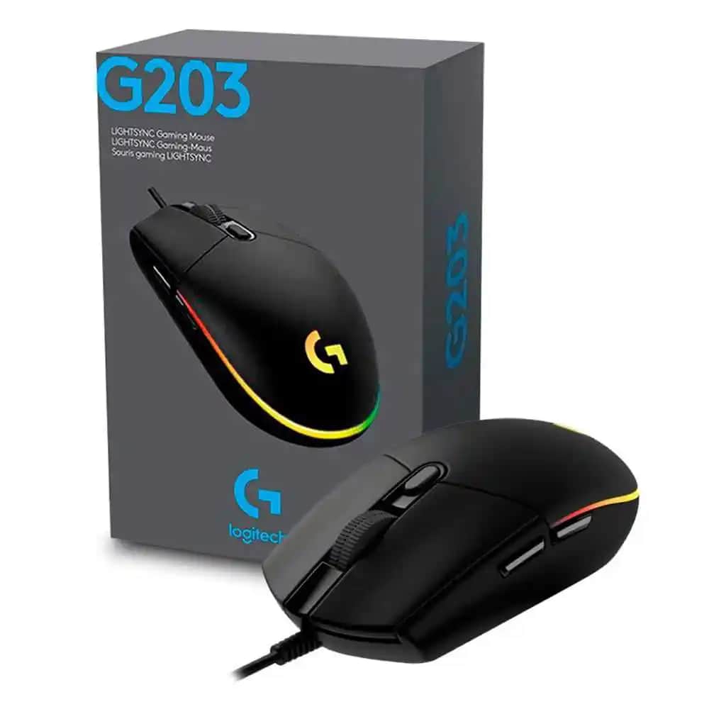 Logitech G203 Oyun Faresi: Yüksek Performans ve Uygun Fiyatlı Tasarım