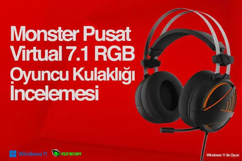 Monster oyuncu kulaklıkları: yüksek performans ve konfor sağlayan oyun ekipmanları