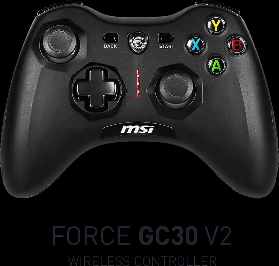 MSI Force GC30 Kablosuz ve Kablolu Oyun Kontrolcüsü Özellikleri ve İncelemesi