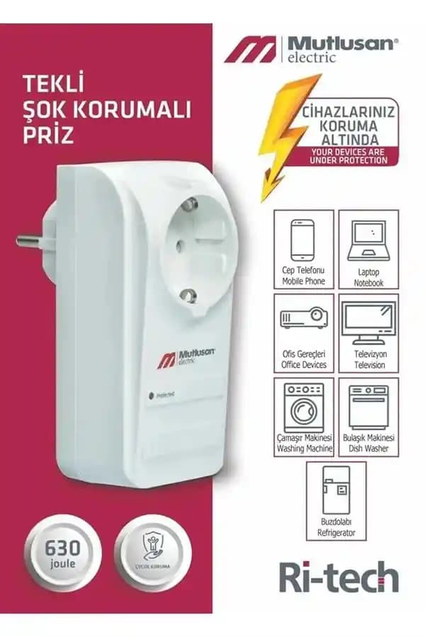 Mutlusan Akım Korumalı Prizler Elektronik Güvenlik ve Cihaz Koruma Çözümleri