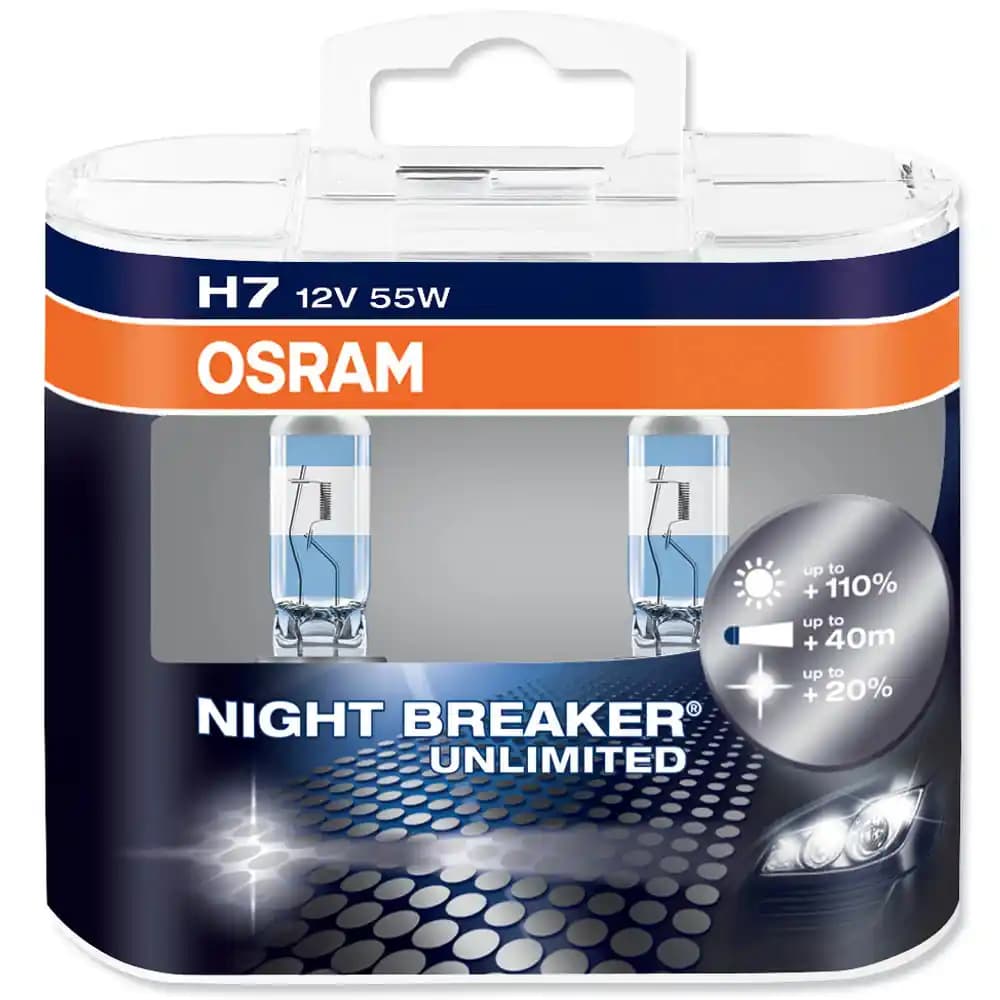 Osram Night Breaker H7: Yüksek Performanslı Halojen Far Ampulleri ile Güvenli Sürüş