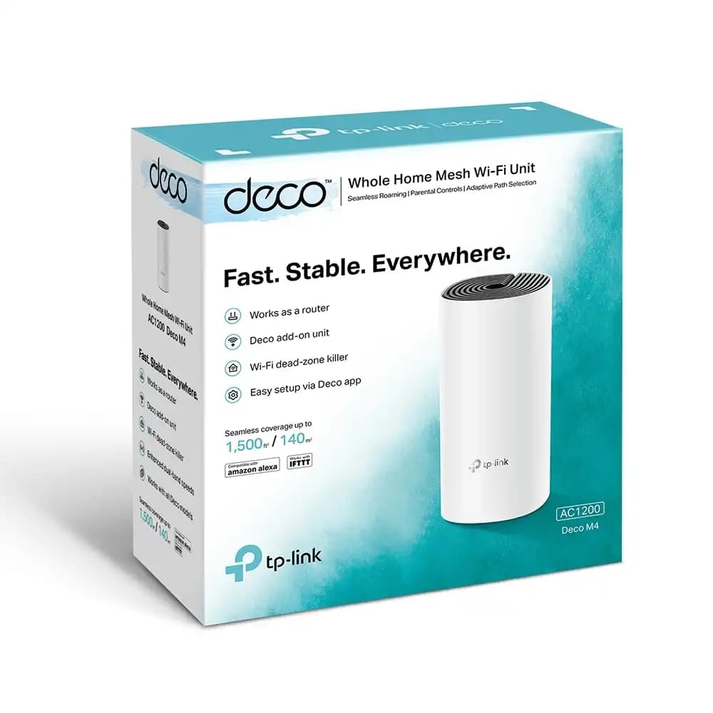 TP-Link Deco M4 ile Geniş Alanlarda Güçlü ve Stabil Mesh Wi-Fi Çözümü