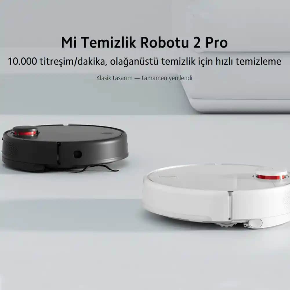 Xiaomi Robot Süpürge Mop Pro 2 Beyaz: Akıllı Temizlik Teknolojisi ve Şık Tasarım