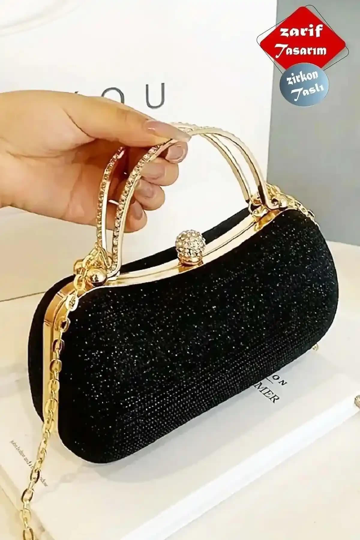 Abiye Çanta Kullanım Alanları ve Taşlı Simli Detayların Estetik Katkısı