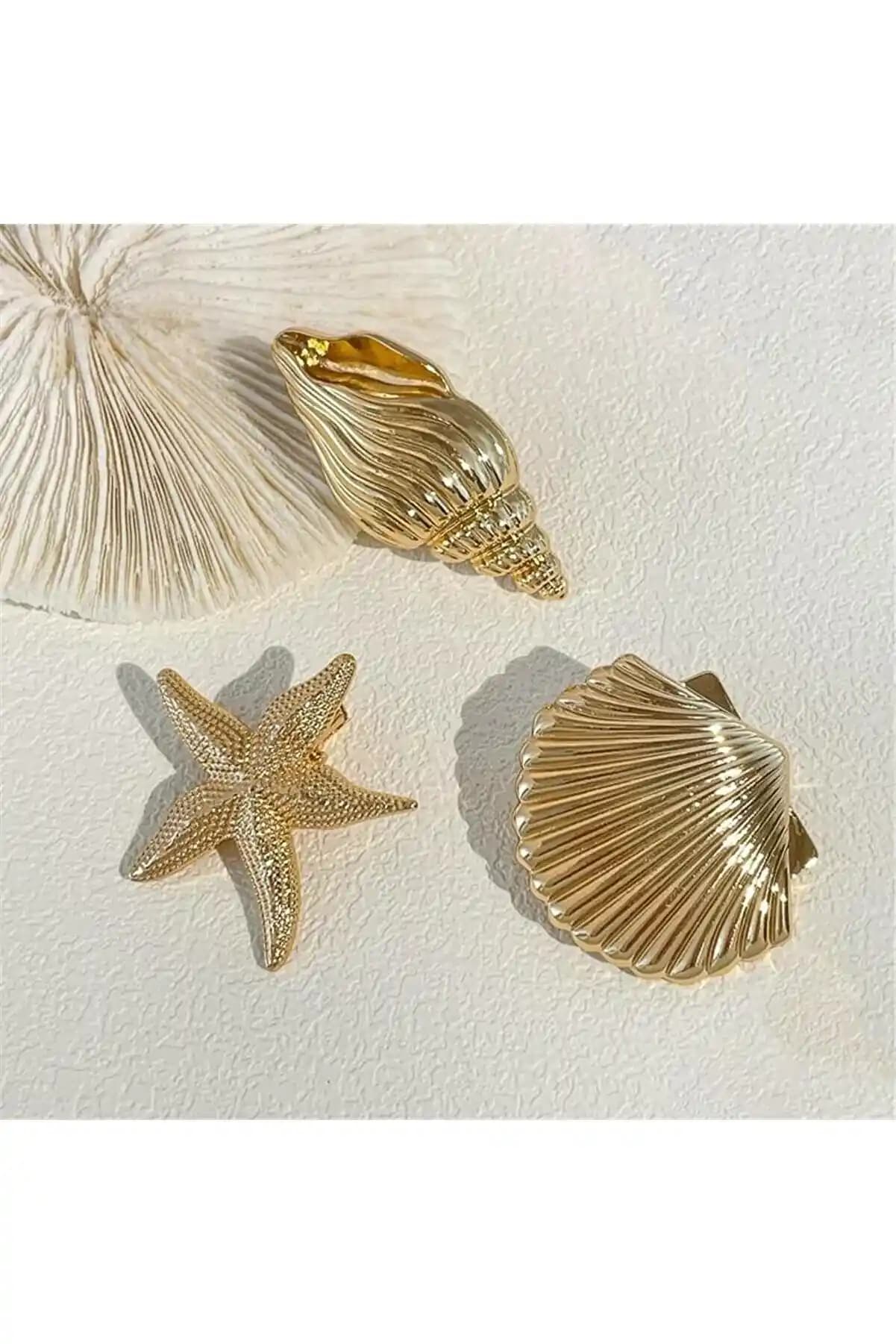 Deniz Kabuğu Aksesuar Setleri Doğal Şıklık ve Dekorasyon İçin Uygun Çözüm