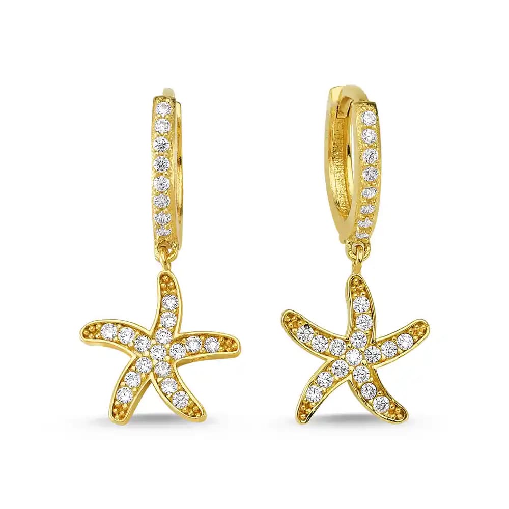 Deniz Yıldızı Şekilli Küpe Modelleri: Doğadan İlham Alan Takı Trendleri ve Güncel Tasarımlar