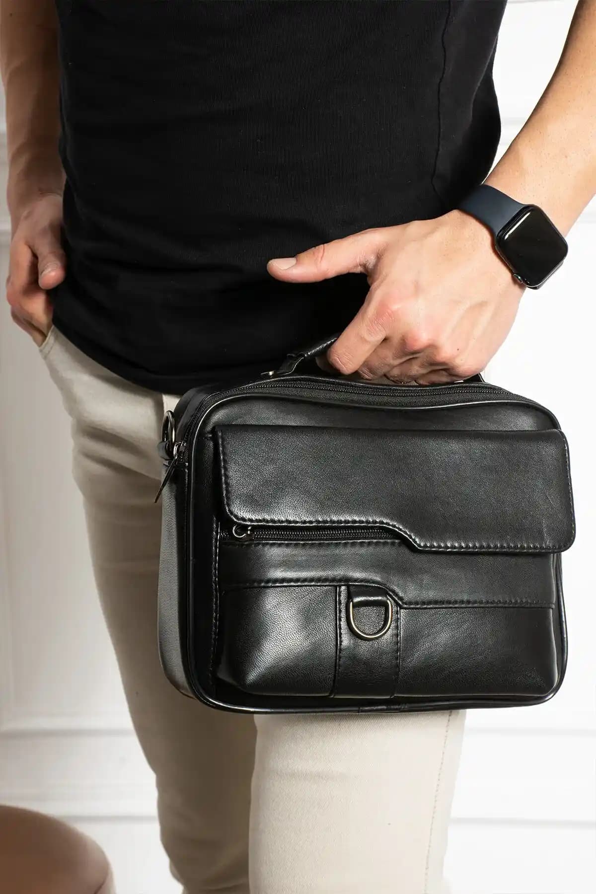 Erkekler İçin Deri El Çantası Modelleri: Şıklık ve Fonksiyonelliğin Buluşması