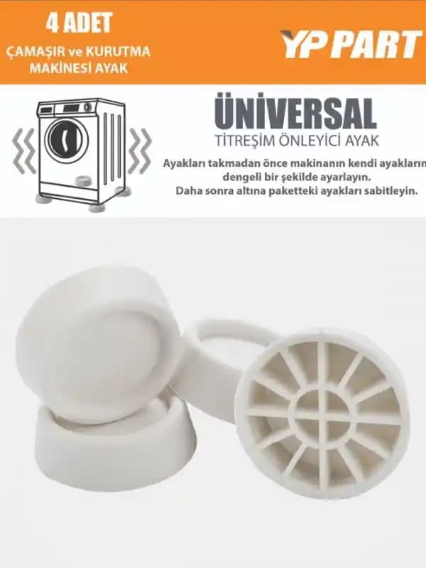 Çamaşır Makinesi Silikon Ayakları: Stabilite, Dayanıklılık ve Kullanım Kolaylığı