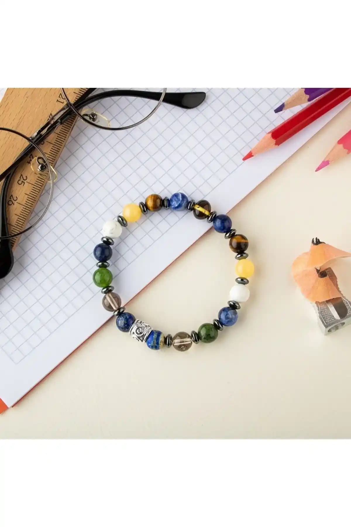 Doğal Taş Bileklikler Öğrenci Aksesuarı Olarak Estetik ve Sağlık Dengeleyici Özellikleriyle Popüler