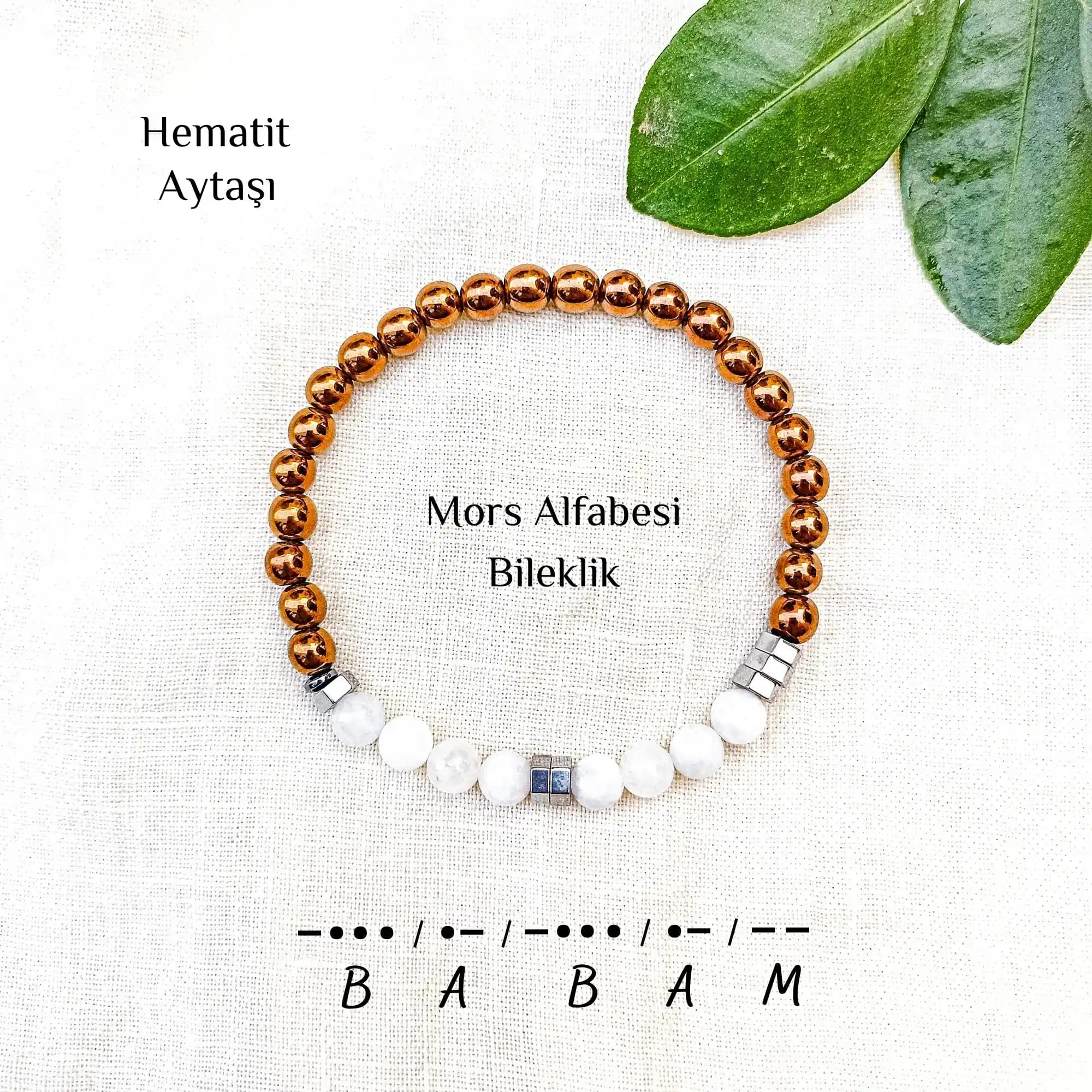 Doğal Taş Bileklikleri ve Tralles Mors Alfabesiyle Anlamlı Takı Seçenekleri