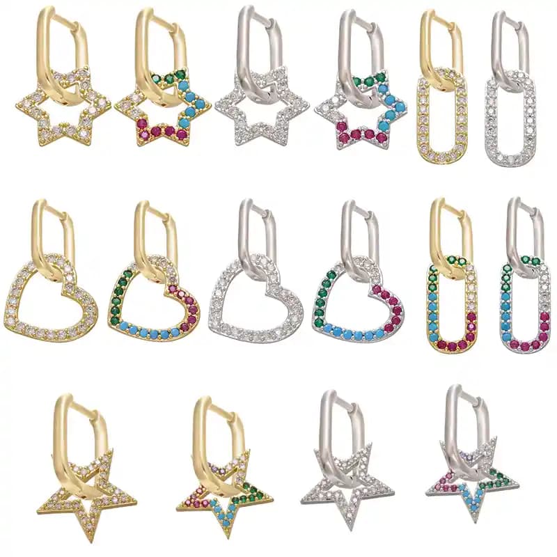 Kadınlar İçin Yıldız Kalp Küpe: Zarif ve Anlamlı Takı Seçenekleri