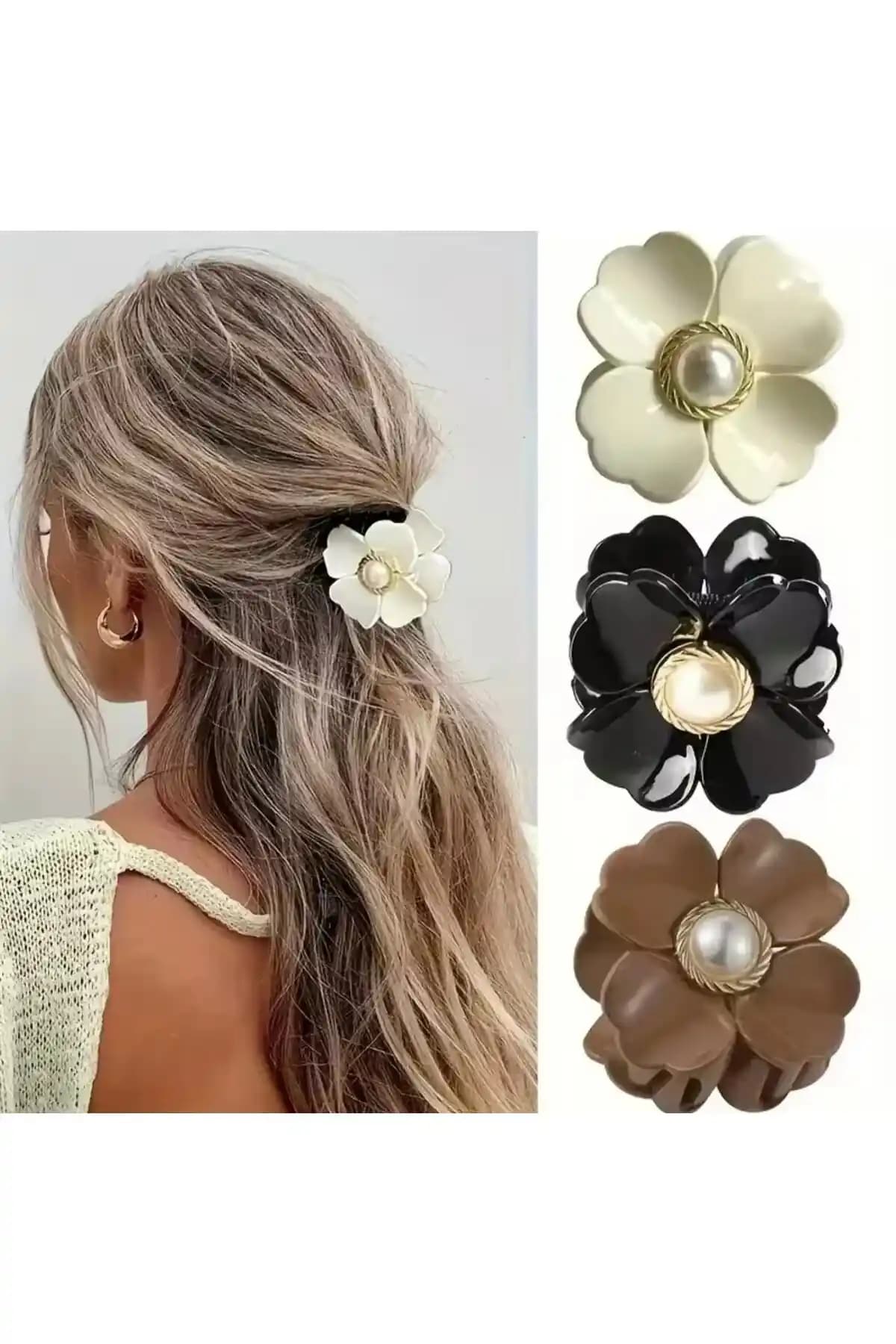 Monalisa Kadın Çiçekli Tokalar: Estetik ve Fonksiyonellik Bir Arada