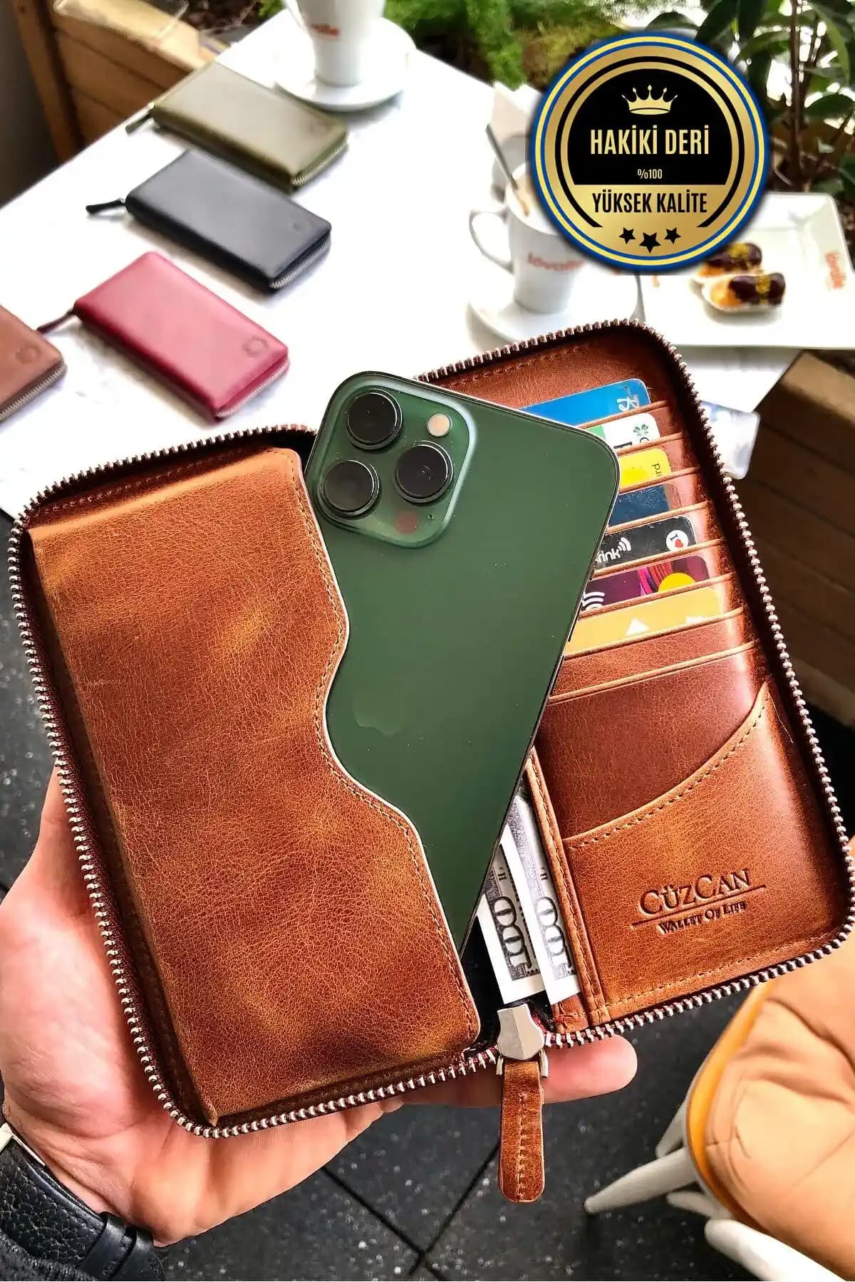 Taba Renk Unisex Telefon Cüzdanları: Tasarım ve Fonksiyonellikte Yeni Bir Dönem