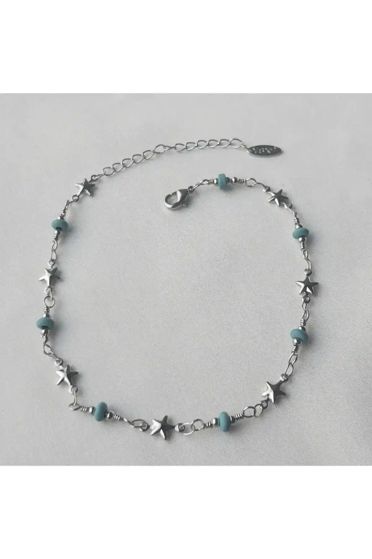 Turkuaz Boncuklu Halhal: Kadınlar İçin Renkli ve Zarif Aksesuar Seçenekleri