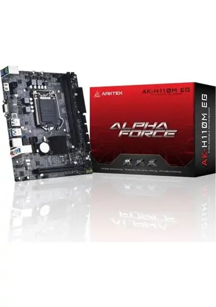 Arktek Alpha Force AK-H110M Anakart İncelemesi: Güçlü ve Uygun Fiyatlı Seçenek