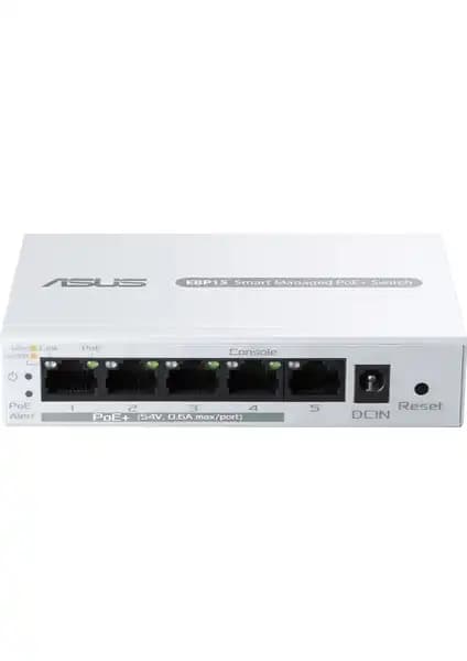 ASUS ExpertWiFi EBP15 Kurumsal Ağlar İçin Güçlü ve Esnek PoE+ Switch Çözümü