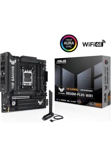 Asus TUF Gaming B850M-PLUS Wi-Fi Anakartı: Yüksek Performans ve Dayanıklılık Sunar