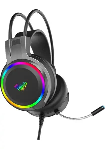 Aula S608 Rainbow 3.5mm ve USB-A Bağlantılı Gaming Kulaklığı Performans ve Konfor Sunar