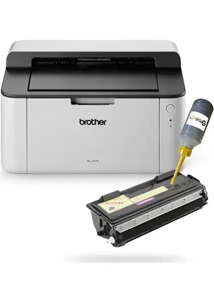 Brother HL-1111 Dolan Tonerli Laser Yazıcı Yüksek Performans ve Ekonomiklik