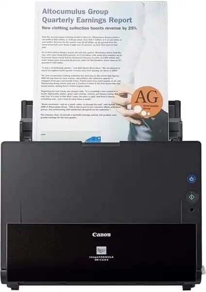 Canon DR-C225 II A4 Doküman Tarayıcı: Yüksek Performans ve Kolay Kullanım Özellikleri