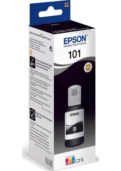 Epson 101 Siyah Mürekkep Şişesi: Yüksek Performans ve Güvenilirlik İçin Uygun Çözüm