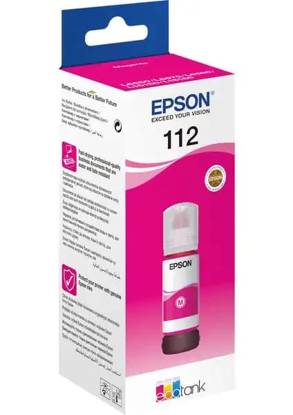 Epson 112-C13T06C34A Kırmızı Orijinal Mürekkep: Yüksek Kalite ve Güvenilirlik Sağlar