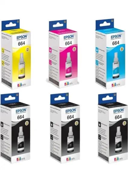 Epson 664 EcoTank L3060 Uyumlu Mürekkep Seti: Ekonomik ve Yüksek Performanslı Baskı Çözümü