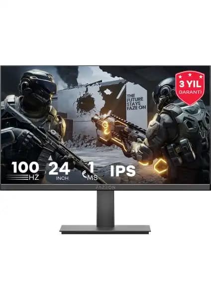 Fazeon X24F100 23.8 inç Full HD IPS Oyun ve Profesyonel Monitörleri