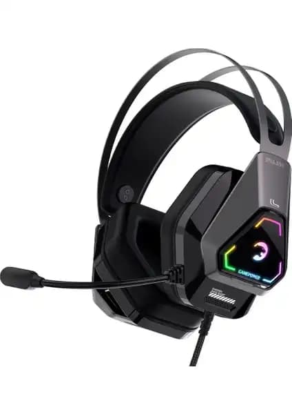 Gamepower Fujin Siyah 7.1 Surround RGB Gaming Kulaklık Profesyonel Oyun Deneyimi İçin