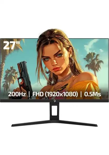 Gamepower Kaze T20 27 İnç 200Hz 0.5ms FHD Fast IPS Oyun Monitörü Performans ve Görüntü Kalitesi