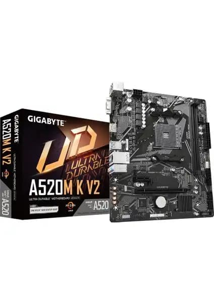Gigabyte A520M-K V2 Anakart İncelemesi: Uygun Fiyatlı ve Çok Yönlü Anakart Seçenekleri