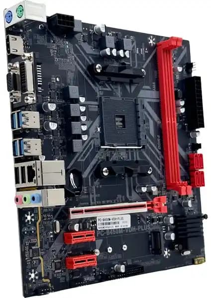 İzoly B450M-VDH-PLUS DDR4 AM4 mATX Anakart: Yüksek Performans ve Güçlü Özellikler