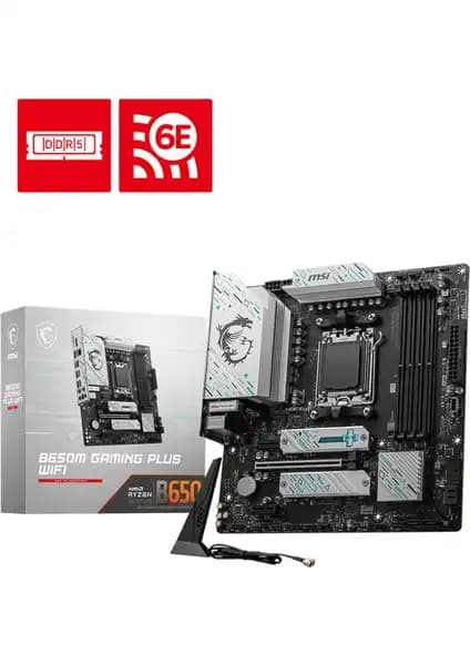 MSI B650M GAMING PLUS WIFI Anakart ile Yüksek Performans ve Gelişmiş Özellikler