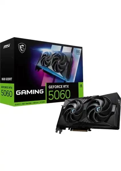 MSI GeForce RTX 5060 8G Gaming OC Ekran Kartı ile Yüksek Performans ve Yenilik