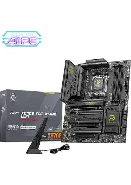 MSI MAG X870E TOMAHAWK WIFI Anakartı: Yüksek Performans ve Dayanıklılık Özellikleri