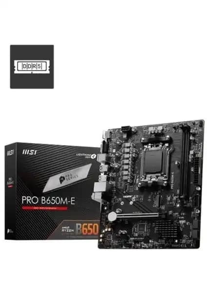 MSI MB PRO B650M-E Anakart Özellikleri ve Yüksek Performans İmkanları
