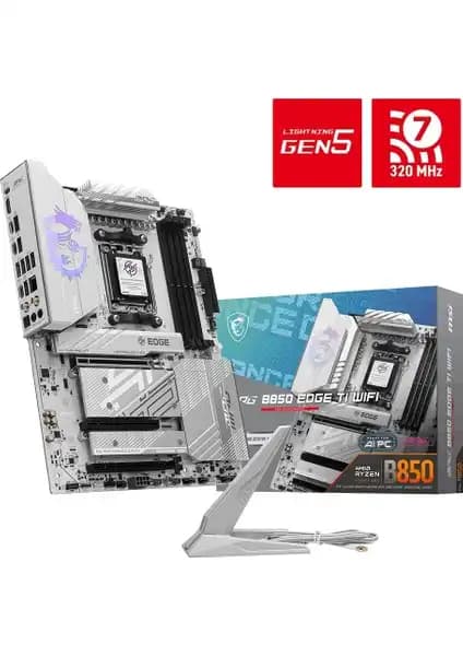 MSI MPG B850 EDGE TI WIFI Anakart: Yüksek Performans ve Yenilikçi Özellikler