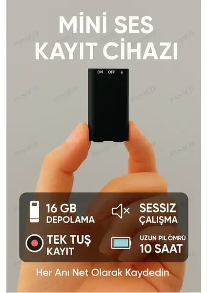 Pasaco Mini Dijital Ses Kaydetme Cihazı: Taşınabilirlik ve Güvenilirlik Bir Arada