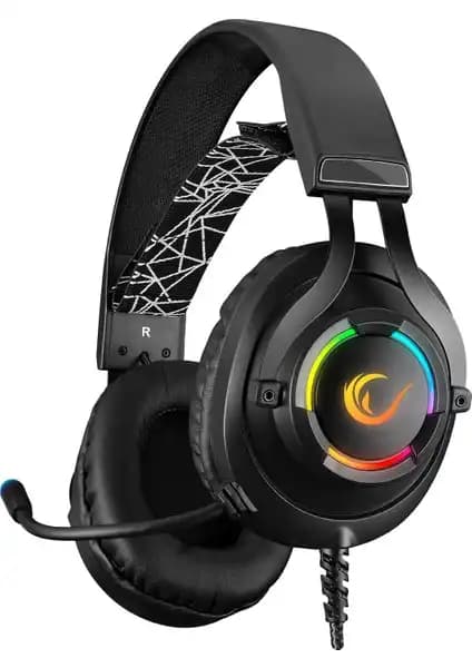 Rampage RM-K18 DOUBLE Siyah USB 7.1 RGB Ledli Gaming Kulaklık ile Üst Düzey Oyun Deneyimi