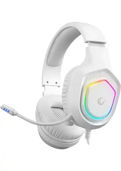 Rampage RM-K90 Beyaz RGB LED Oyuncu Kulaklığı İnceleme ve Özellikleri